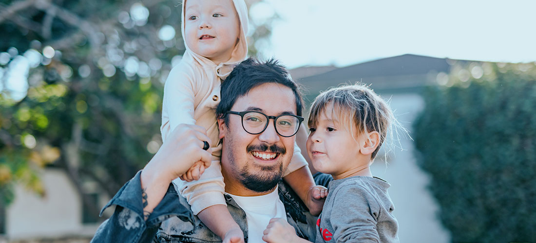 Adela Bio | Toronto, San Fransisco | A breakthrough approach to cancer detection [young asian father with two small children]